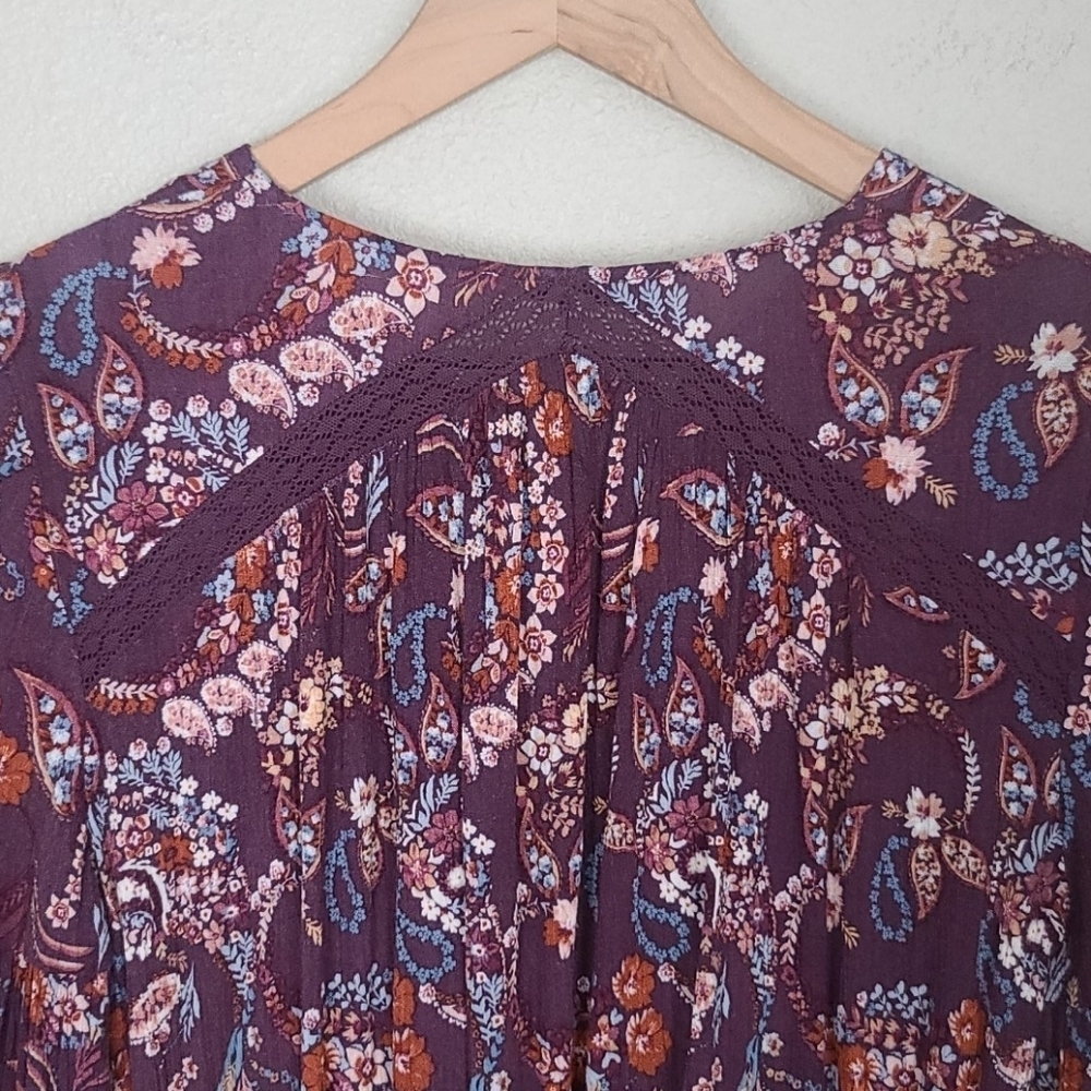 Ro & De from Anthro Floral Boho Dress Size Small - Picture 6 of 7